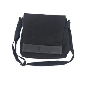 Tumi Messenger Bag Mens OS 4368D3 Black Ballistic Nylon Crossbody*